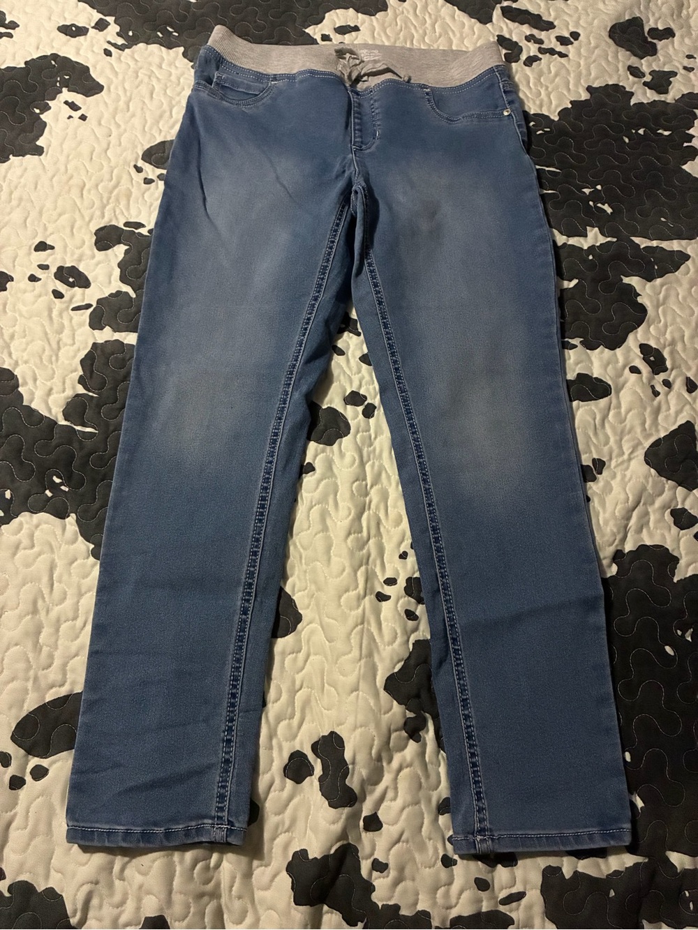 wonder nation Blue Kids Stretch Jeans with Elastic Waistband